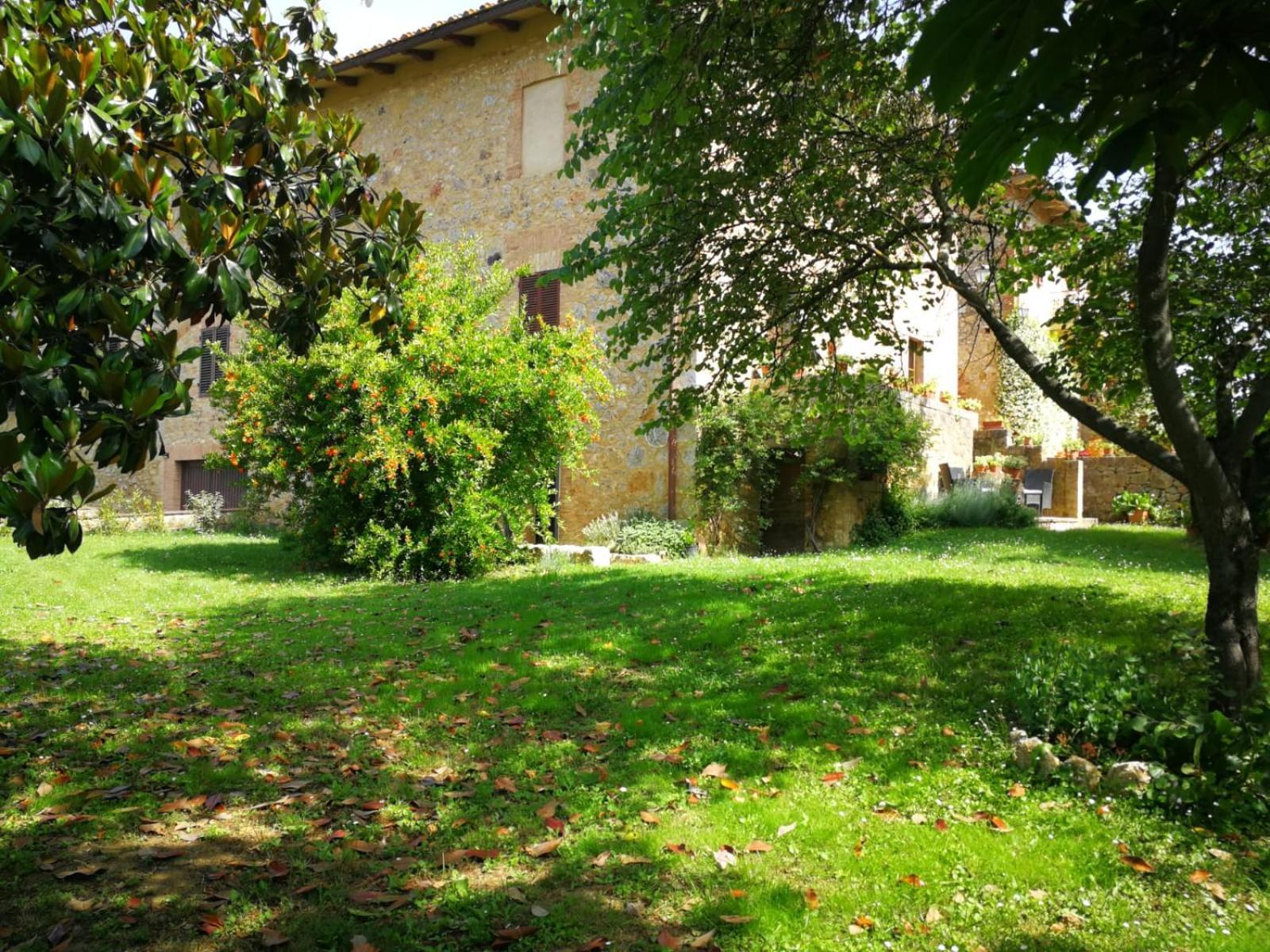 Claudia Vacanza Toscana - Appartamento Melograno -10 Min Da Siena 索维奇勒 外观 照片